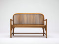 Banc de jardin - Bois - 120 x 60 x 89 cm - Brun clair - Style classique